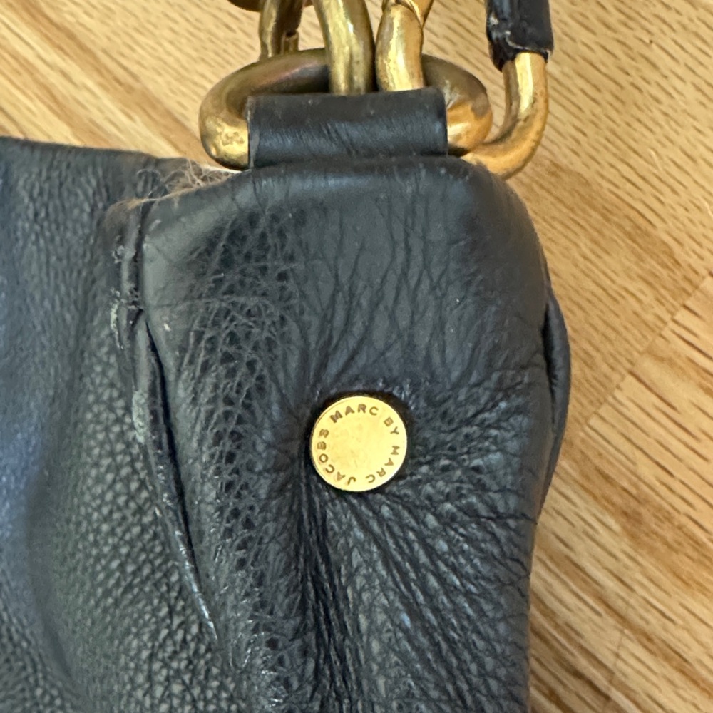 Marc By Marc Jacobs Too Hot To Handle black leather Bag - Picture 7 of 8